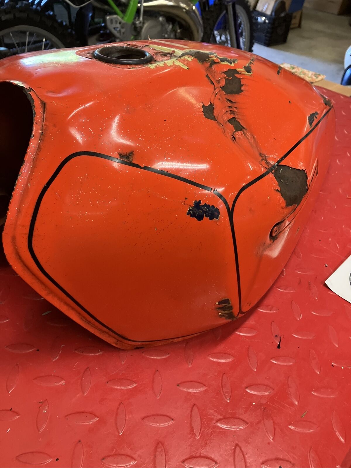 Kawasaki KZ1100 Shaft 1981 1982 1983 Fuel tank gas petrol reservoir
