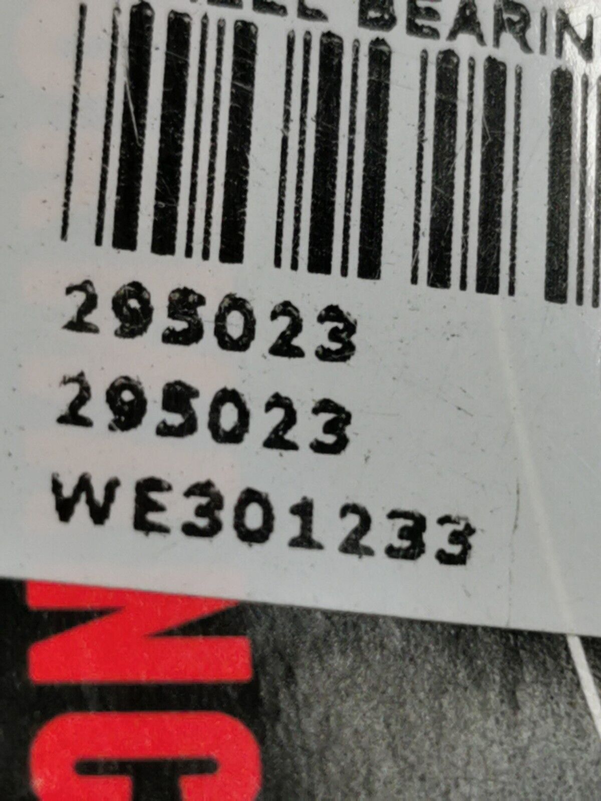 NOS EPI Wheel Bearing Kit 295023 WE301233 J4