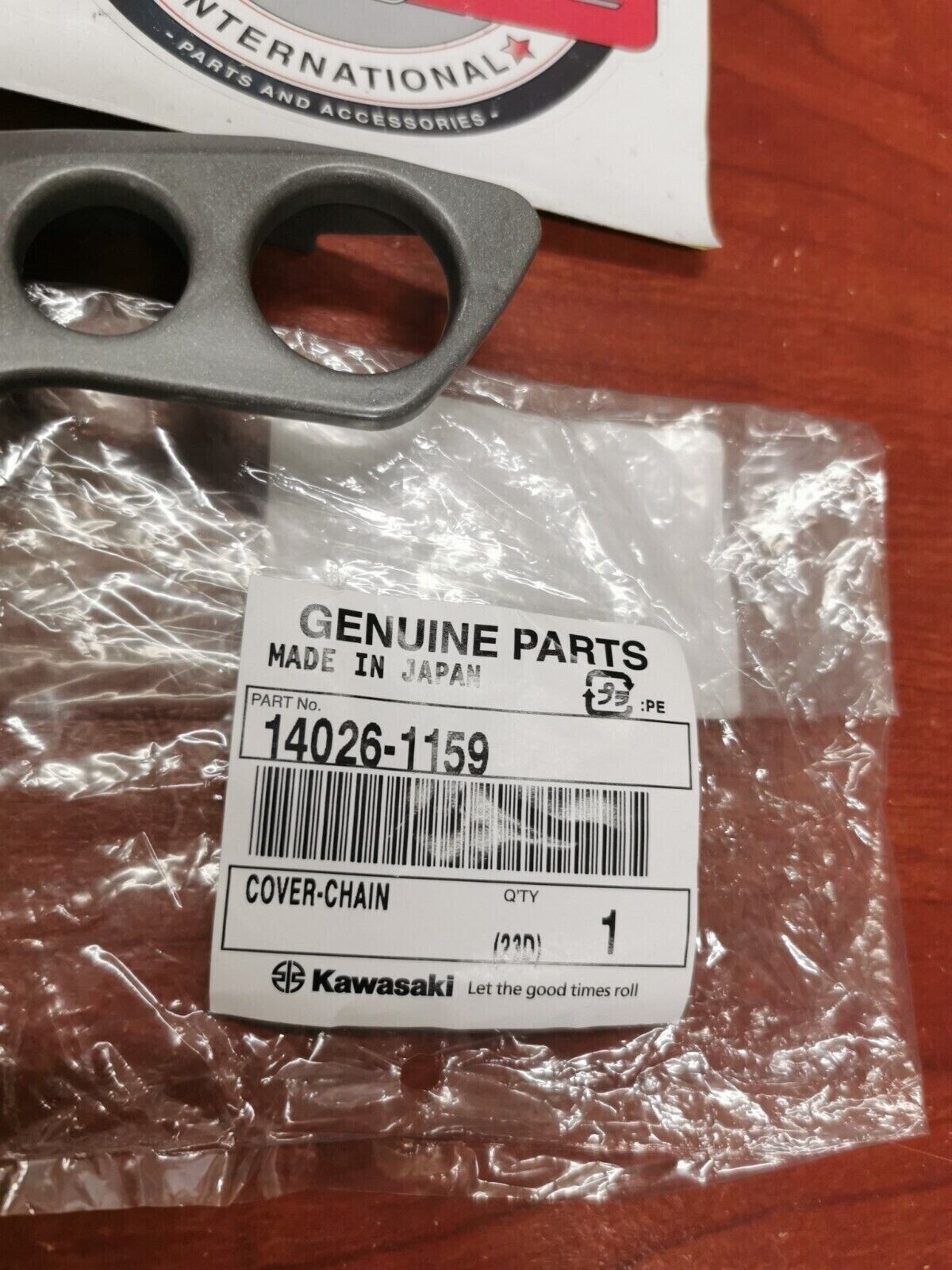 NEW NOS Kawasaki KDX200 KDX220 KX125 CHAIN COVER 14026-1159 K34