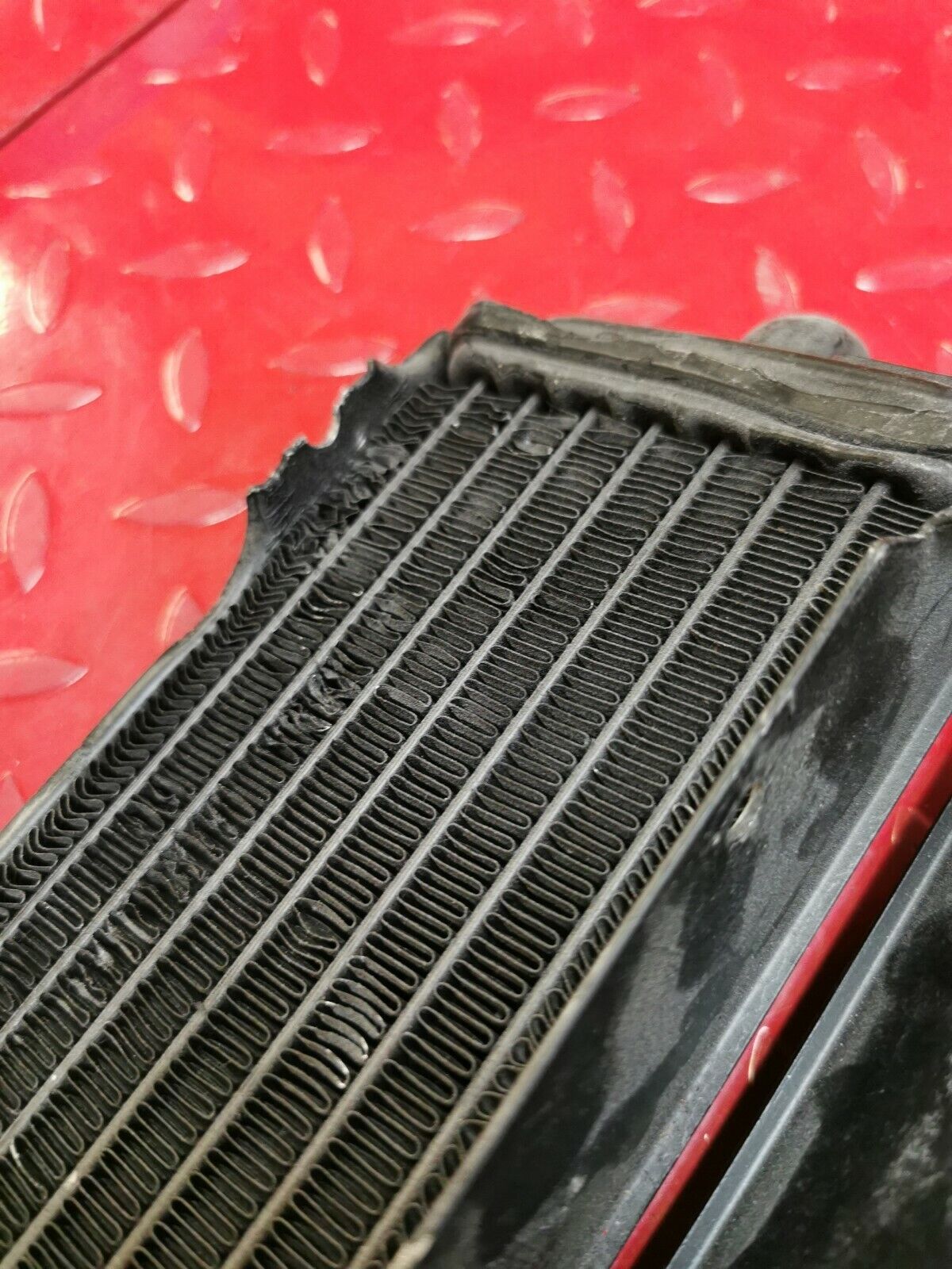 Suzuki RM125 1984 left right radiator set 1985 17710-14502 1985 3