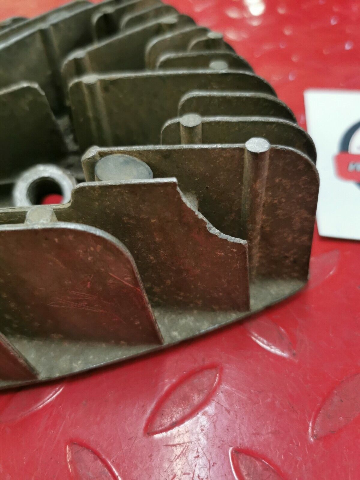 Suzuki TS125 TC125 1971 cylinder head jug barrel cover T