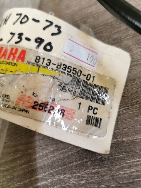 NOS YAMAHA SRX440D SRX440B SL433 SPEEDOMETER CABLE ASSY 813-83550-01-00 Y108