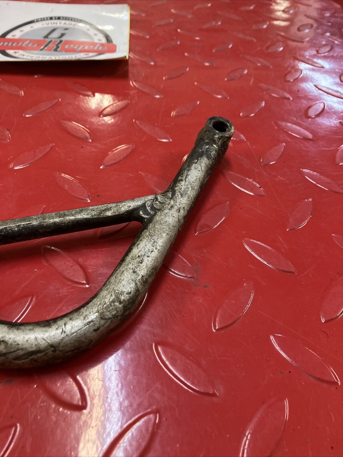 Yamaha YZ400 1977 swingarm chain guard YZ250 1W4-22153-00-00