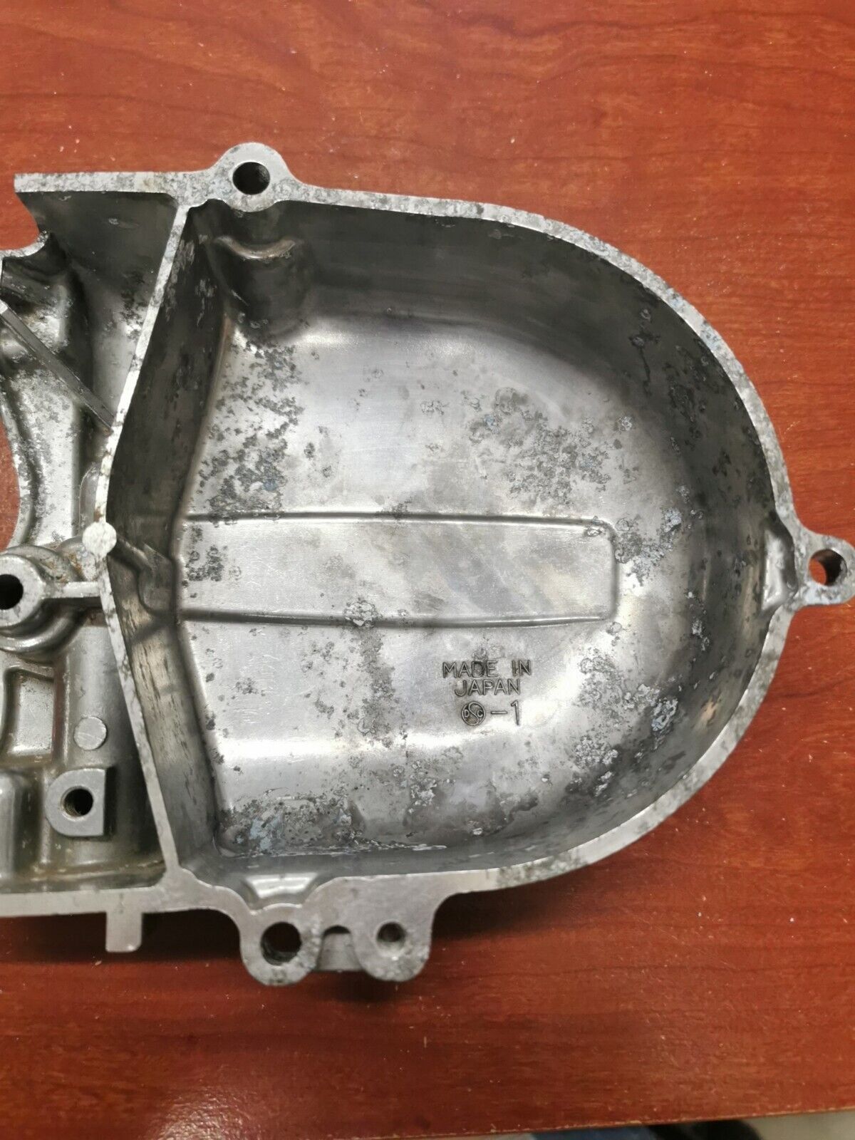 NOS Kawasaki KD125 KE125 KS125 L.H. ENGINE COVER 14031-1019-2H K34