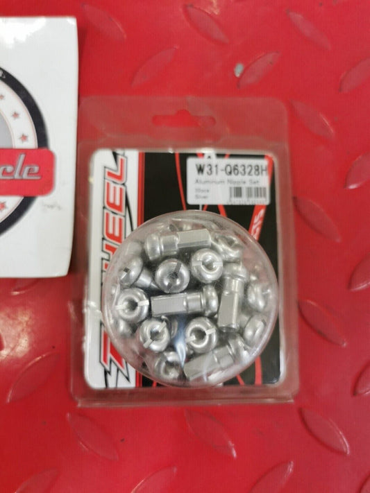 NOS Z-WHEEL Aluminum Nipple Set 32PCE W31-Q6328H J12