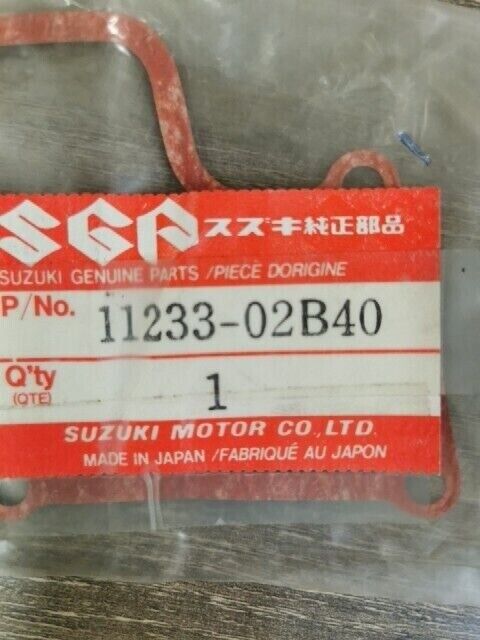 NOS SUZUKI RM80 1986 - 1995 GASKET CYLINDER COVER 11233-02B40 S43