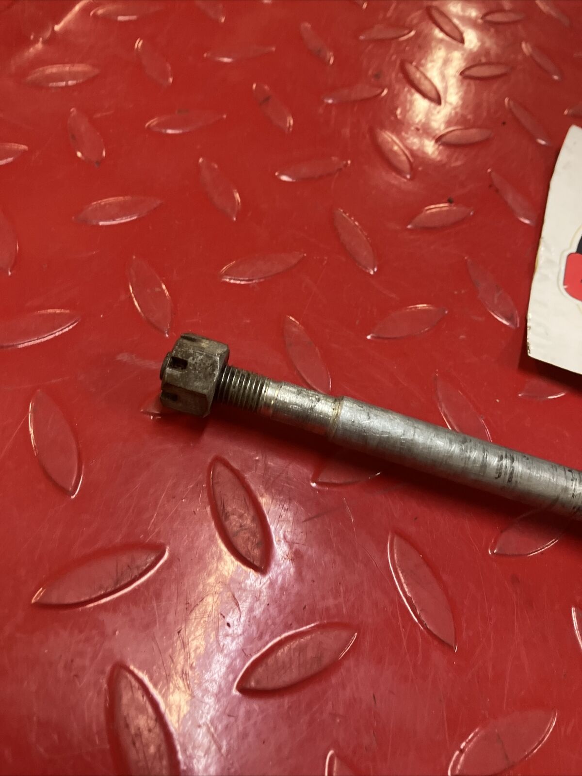 Suzuki RV90 1976 rear wheel axle bolt spacer collar