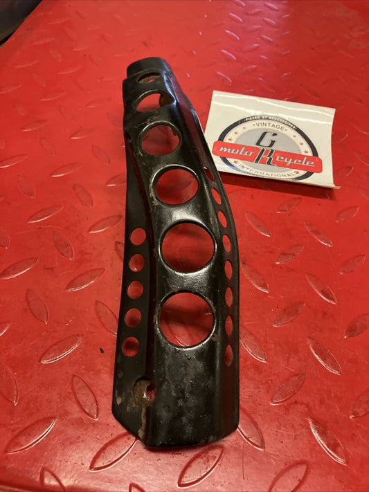 Honda XL250R 1982 exhaust pipe header heat shield guard protector 1983