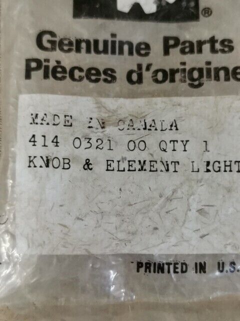 NOS BRP KNOB ELEMENT LIGHTER 414032100 A4