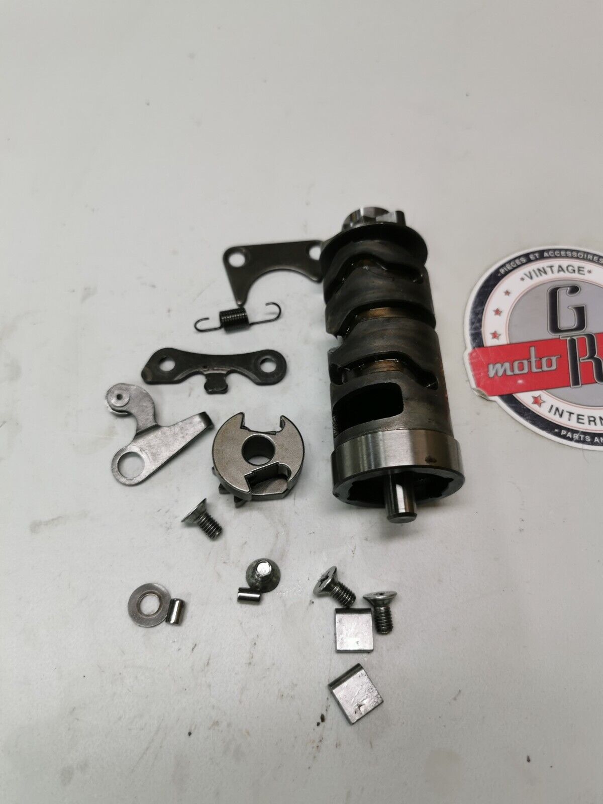 Suzuki DR200 1987 transmission gearshift gear shift drum cam assy