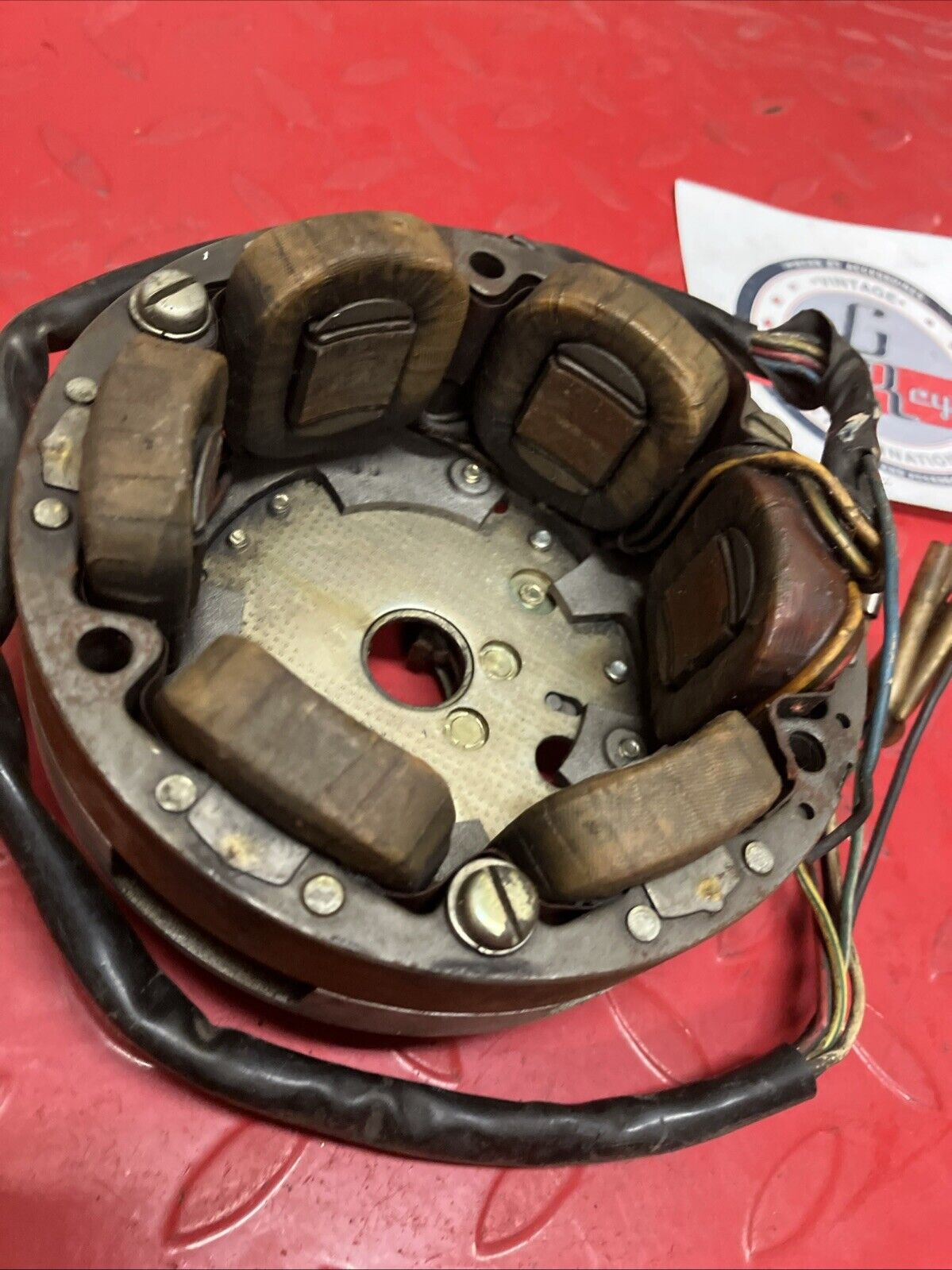 Suzuki X6 T20 stator alternator generator flywheel rotor assembly U7