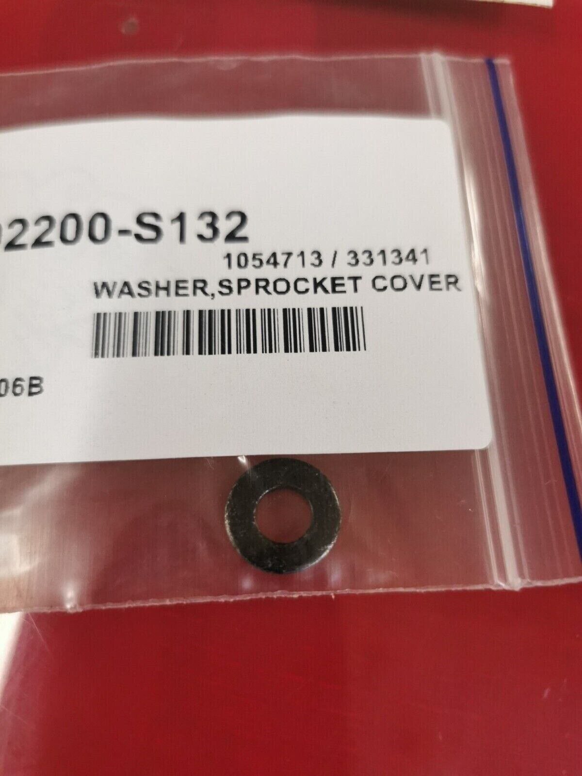 NOS KAWASAKI KFX400 SPROCKET COVER WASHER 92200-S132  K33