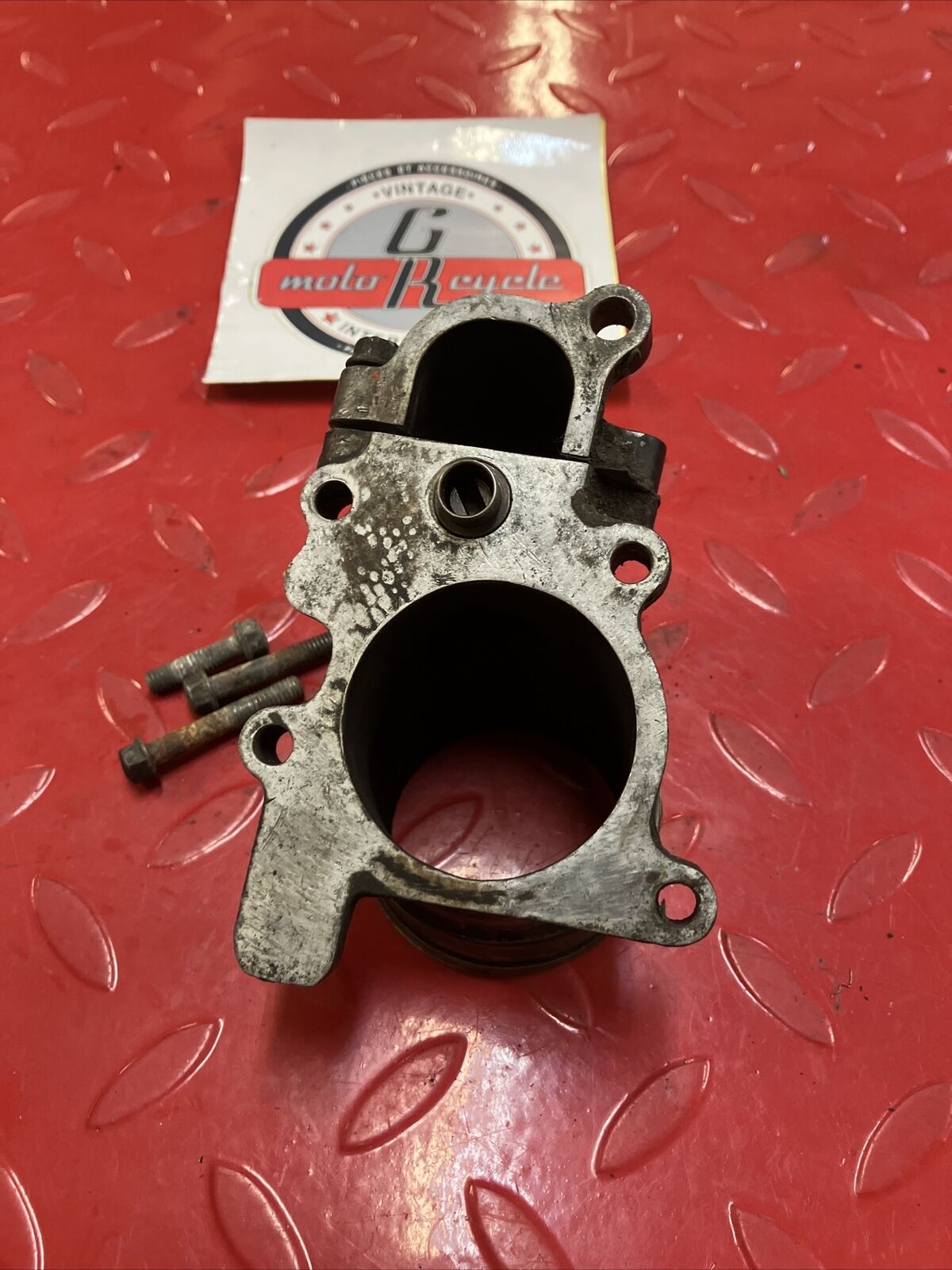 Honda CR250R 1984 exhaust manifold atac butterfly valve governor