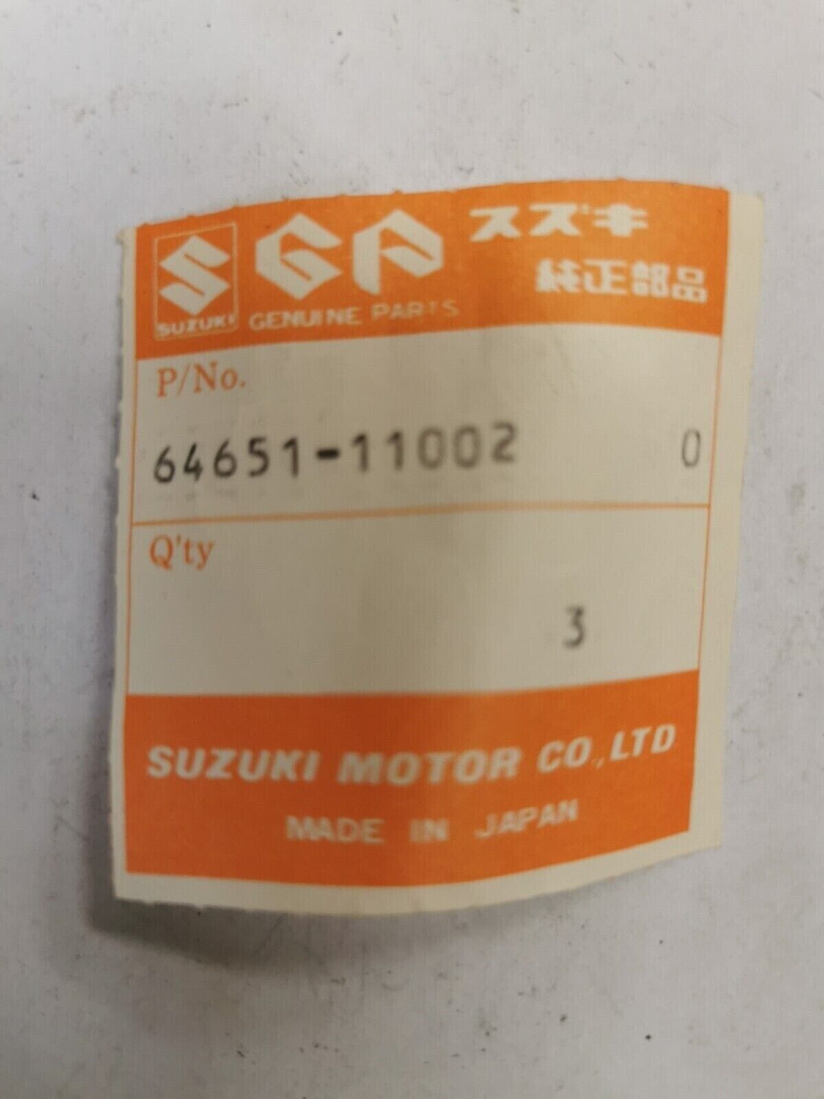 NOS SUZUKI GS550E 1978 DAMPER REAR HUB SET 64651-11002 S28