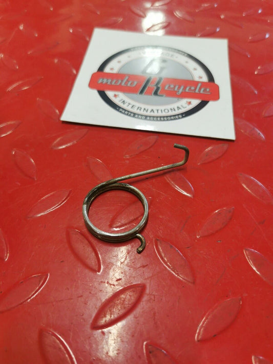 Honda CR125R 1982 front brake panel drum cover plate arm return spring 2