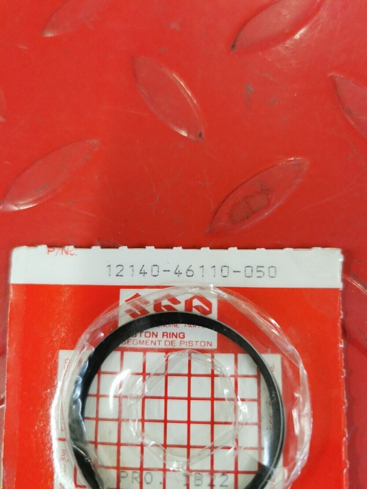 NOS SUZUKI OVERSIZE PISTON RINGS 12140-46110-050 S11