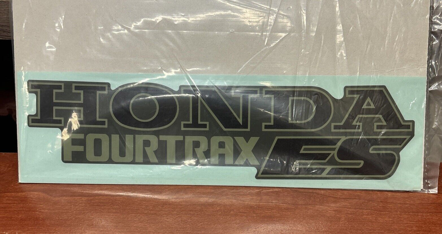 NOS Honda TRX350FE TRX350TE FUEL TANK TYPE 3 EMBLEM 87122-HN5-C10ZC H147