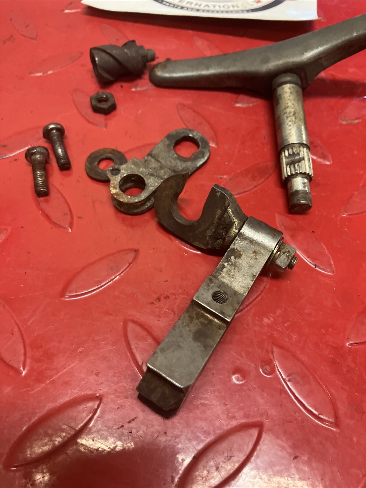 Suzuki RV125 1975 reduction shifting high low lever shaft parts