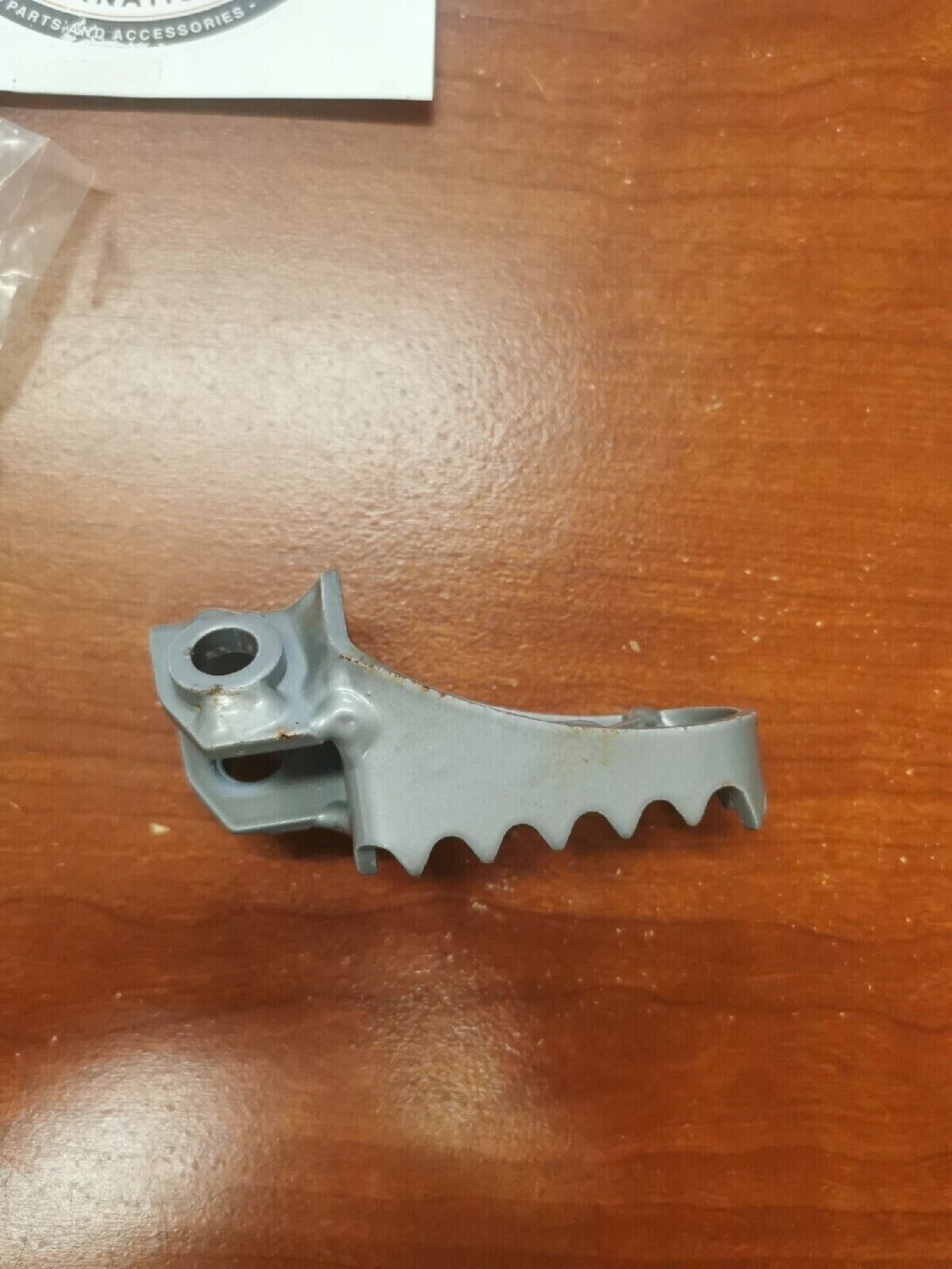 NOS KTM 50SX 60SX 65SX FOOT REST L/S SILVER 5460304000090 KT3