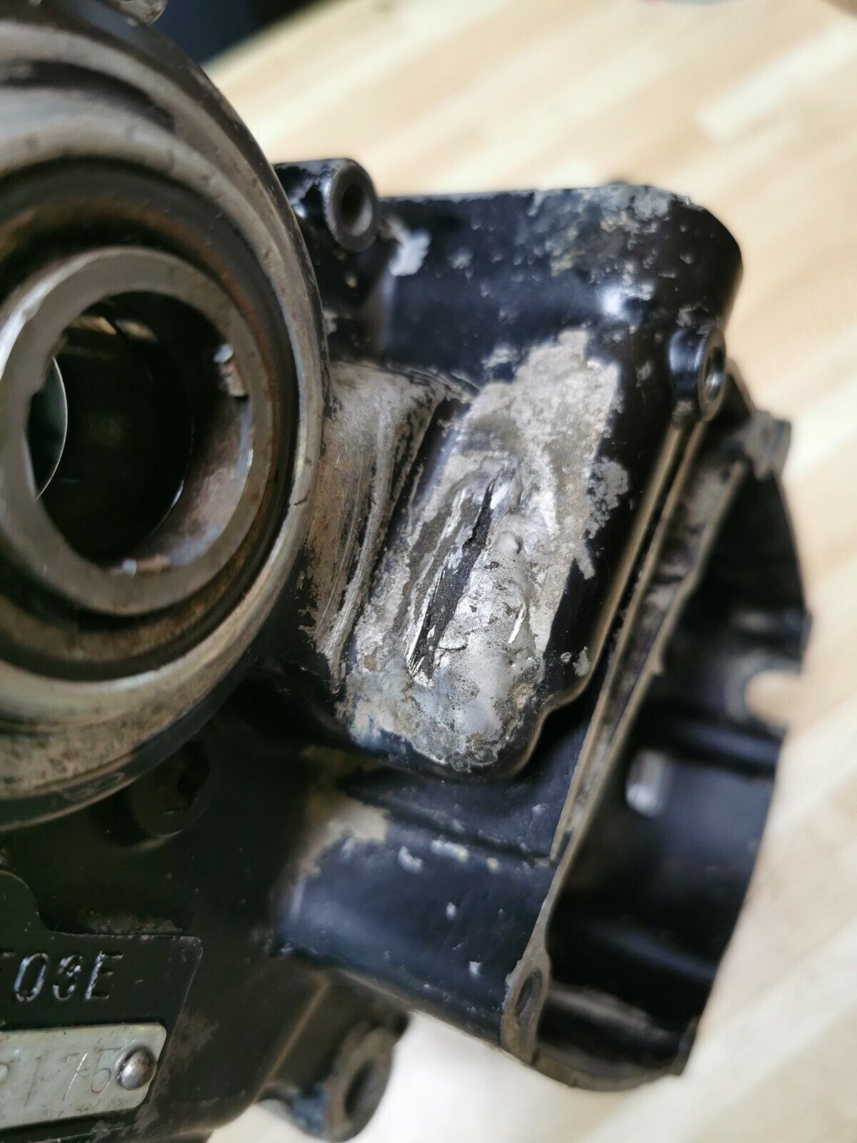 Honda CR250R 1982 Crankcase crank case left right