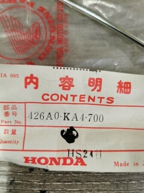 NOS HONDA CR125R CR250R CR480R 1982 REAR SPOKE SET 426A0-KA4-700 H79