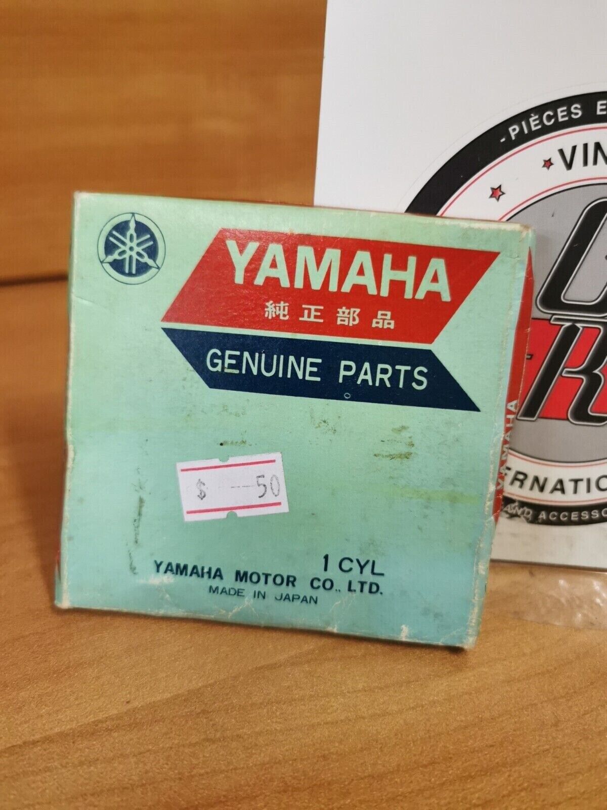 NOS YAMAHA GP440 GP433 1972 - 1977 RING PISTON STD 820-11611-00-00 Y48