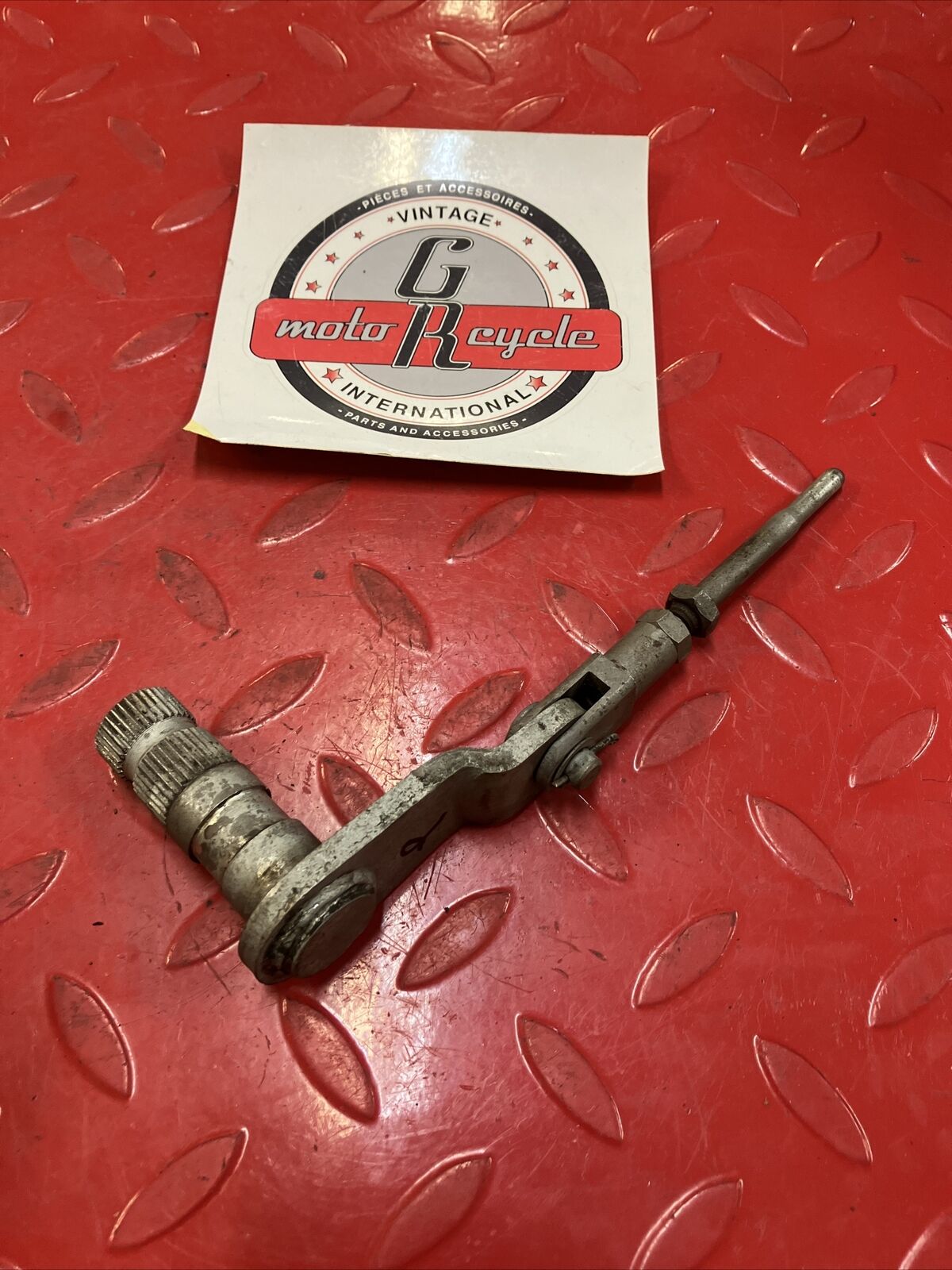 Yamaha RD400 1977 brake pedal shaft joint rod 1976 2