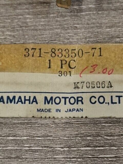 NOS YAMAHA XS400 1978 TX500 1973 FLASHER RELAY ASSEMBLY 371-83350-71-00 Y114