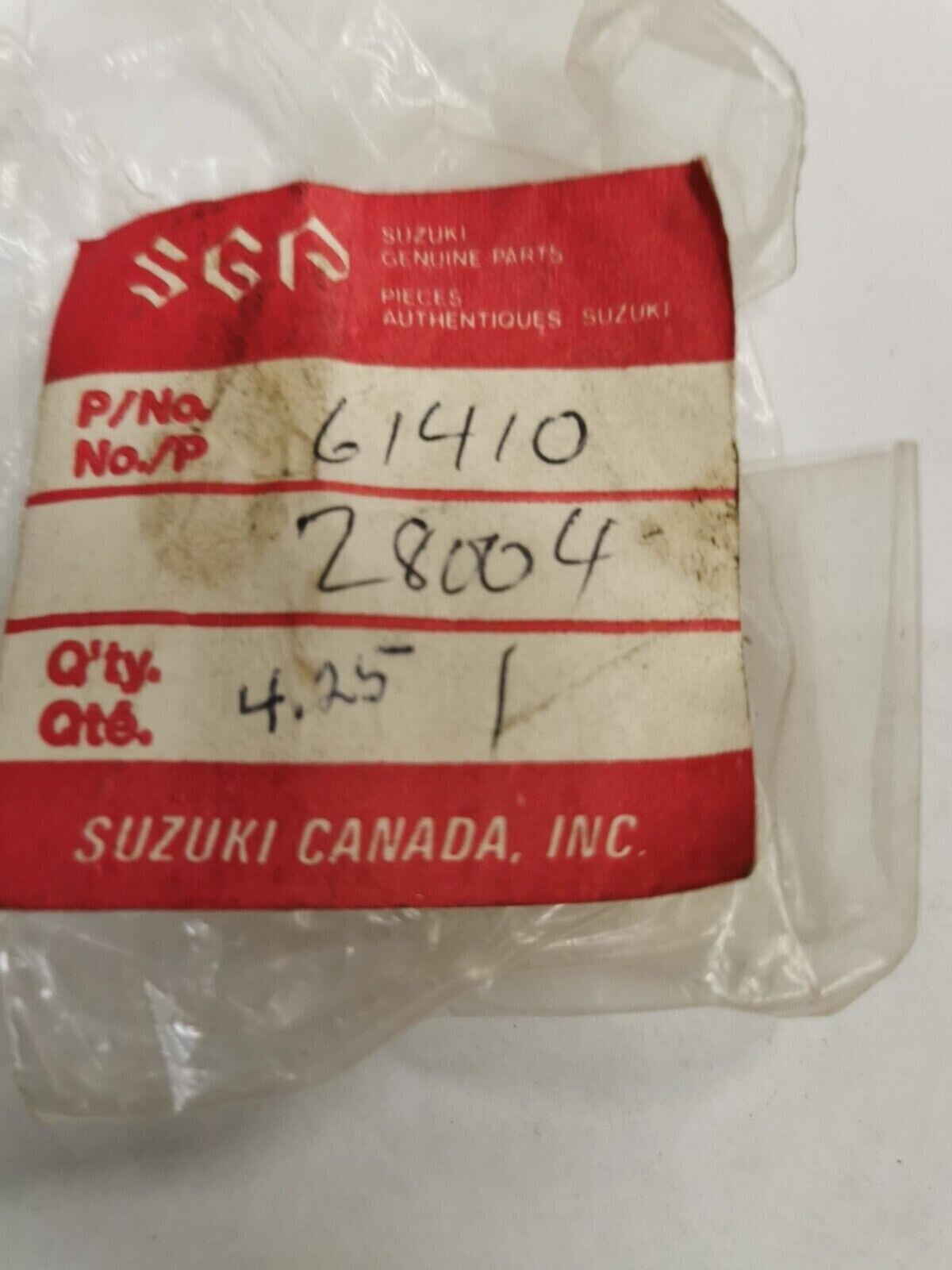 NOS SUZUKI TC125 TC185 ADJUSTER CHAIN 61410-28004 SUB by 61410-28005  S29