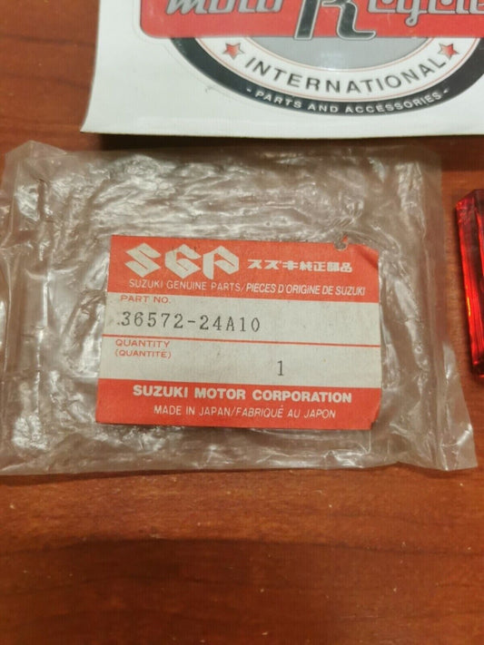 NOS Suzuki 1986 GV1400GD RED MARKER LENS 36572-24A10 S20