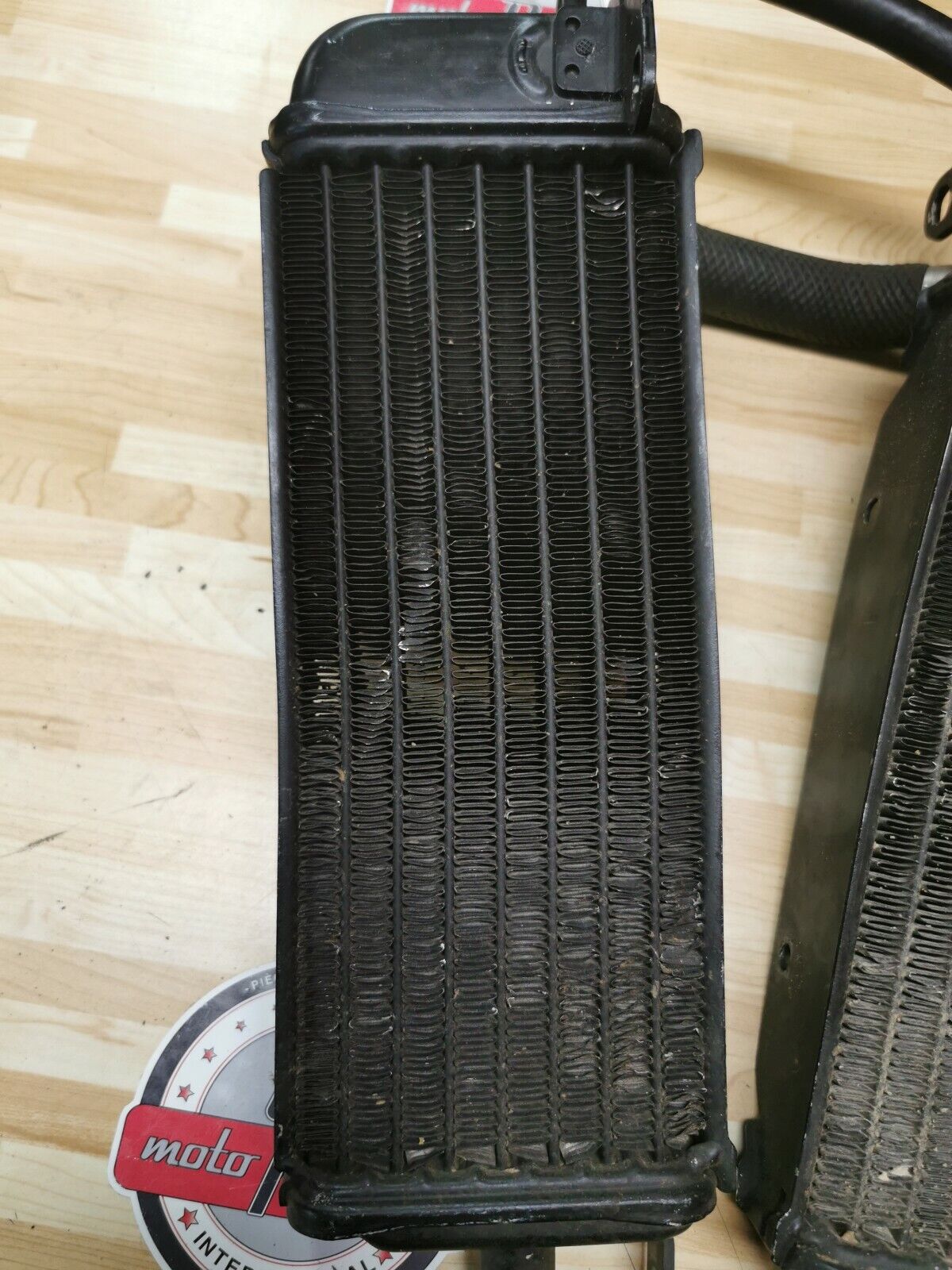 Suzuki RM125 1984 left right radiator set 1985 17710-14502