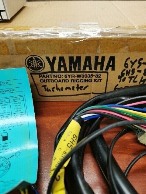 NOS Yamaha LEAD WIRE & DIGITAL TACHO 6YR-W0035-82 6Y5-2818R-32 6H5-83553-12 Y105