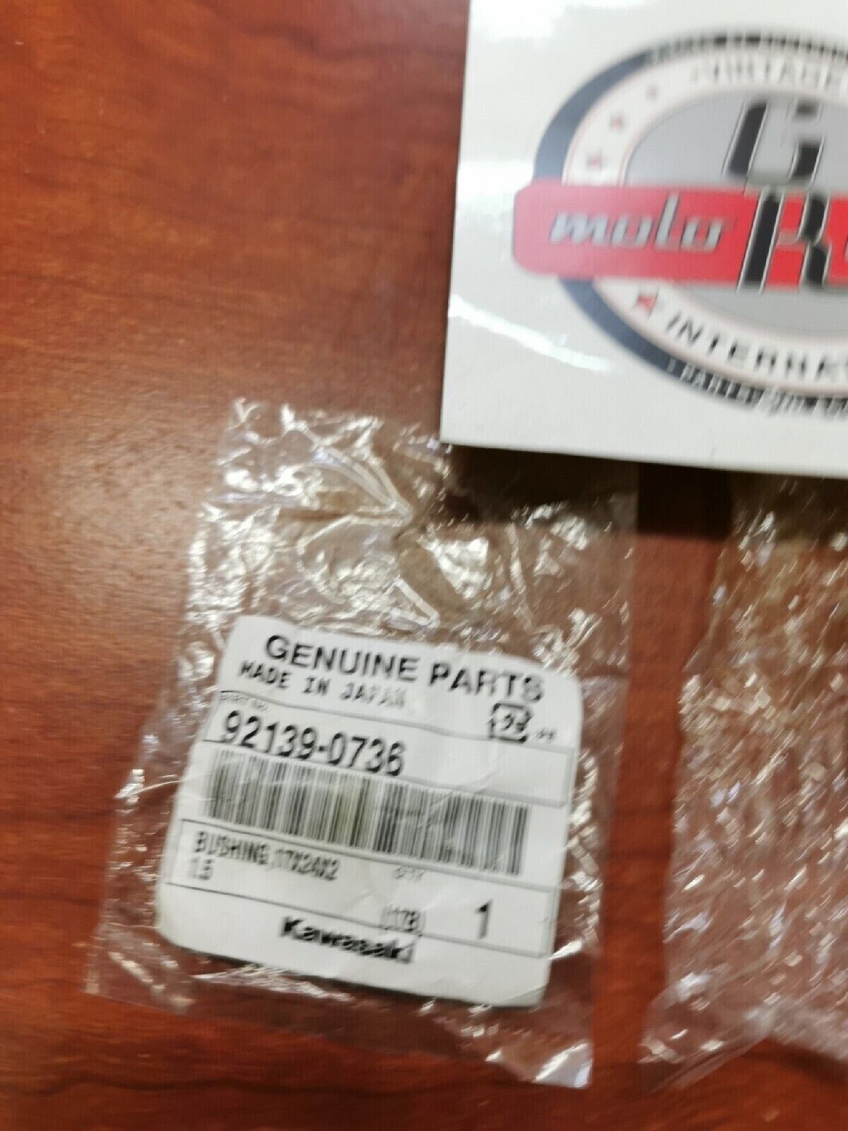 NOS Kawasaki KRT800 KRF800 KRT750 BUSHING (17X24X21.5) 92139-0736 K25