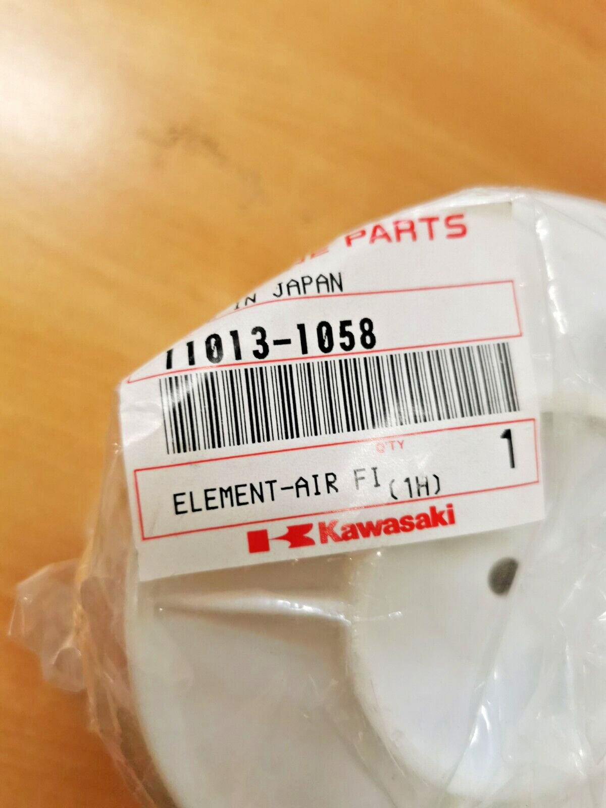 NOS KAWASAKI KZ550 1982 - 1983 ELEMENT AIR 11013-1058 K7