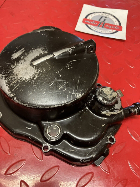 Kawasaki KDX200 1986 Right crankcase clutch cover 1987 NEED REPAIR
