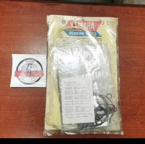 NOS Yamaha 1975 XS500 INCOMPLETE GASKET KIT 371-00000-22-00 371-00000-21-00 Y133
