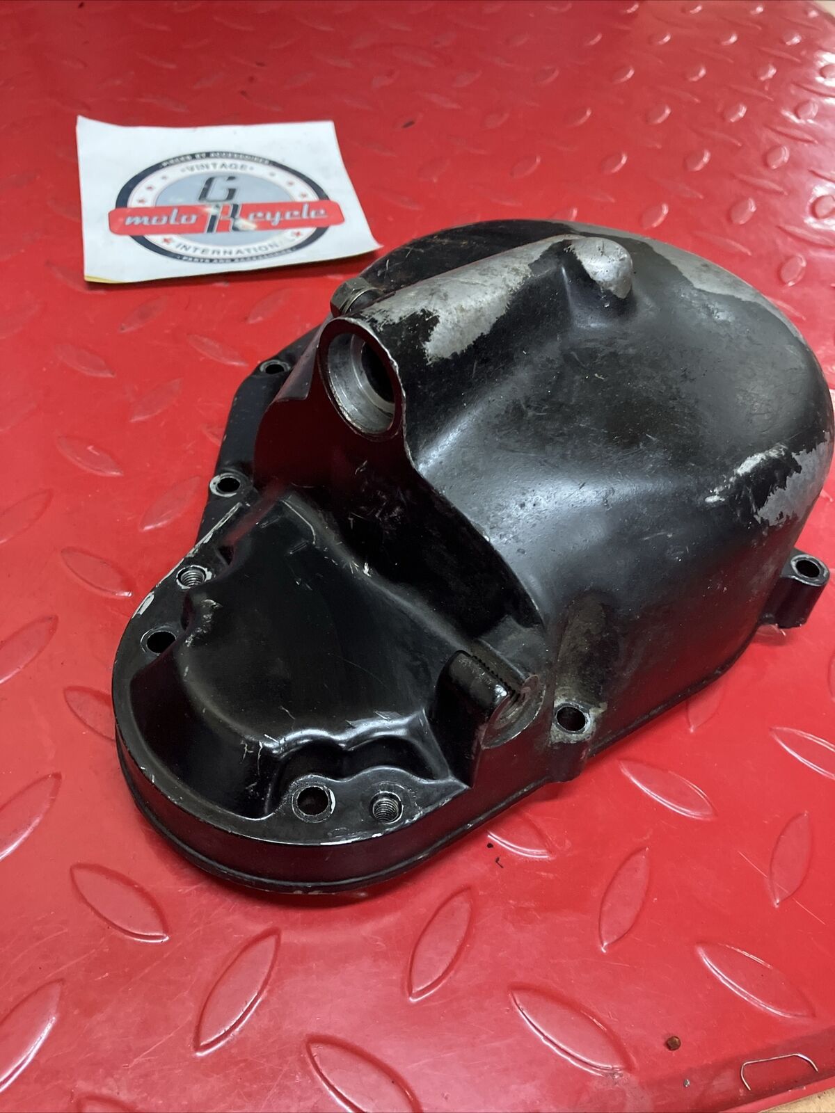 Suzuki DS100 1980 Right crankcase clutch cover