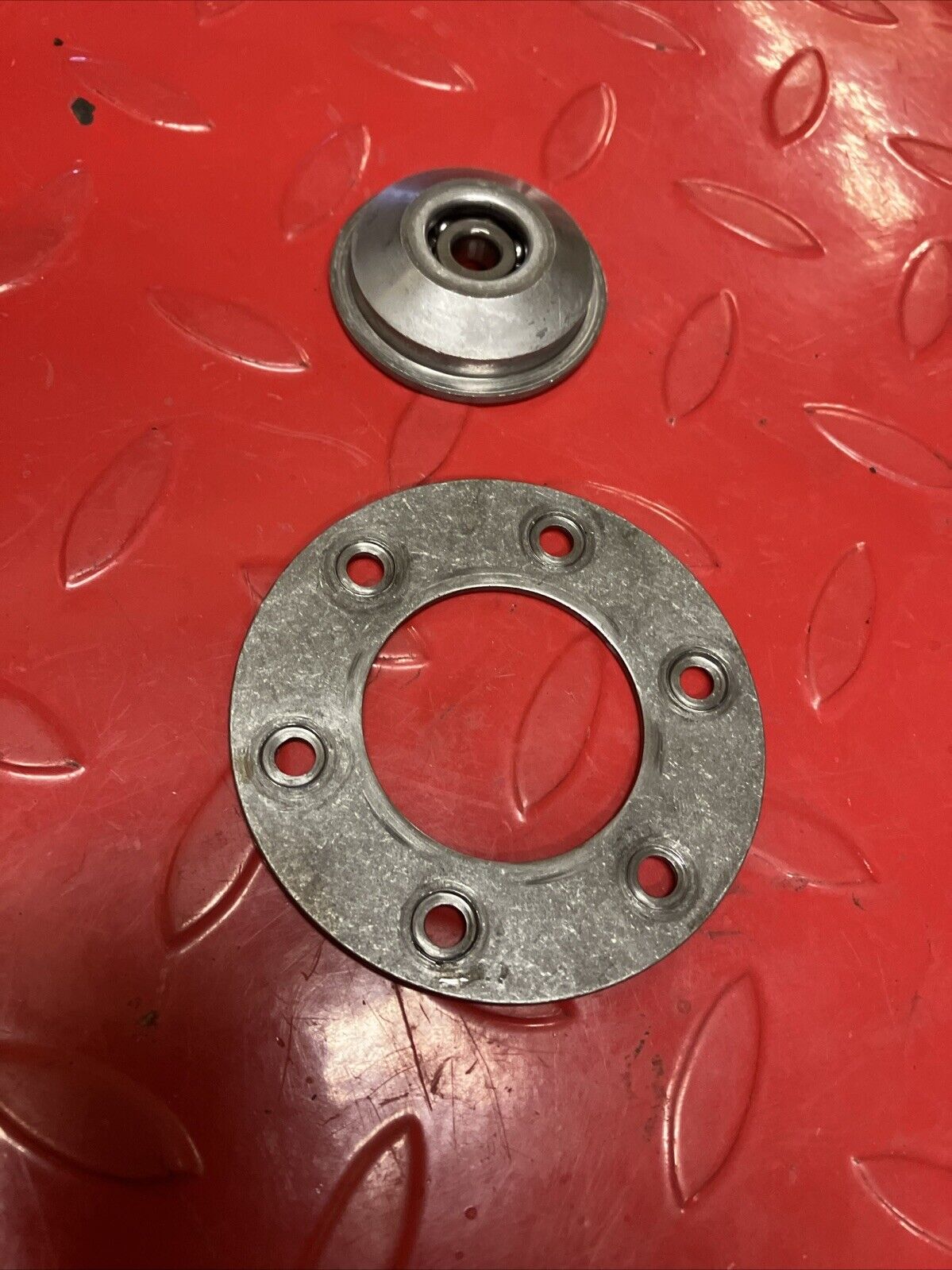Kawasaki KDX200 1986 Clutch assembly basket hub pressure plate 1987