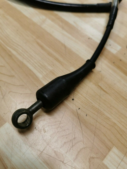 Kawasaki KX250F 2005 front brake master cylinder caliper oil line hose tube