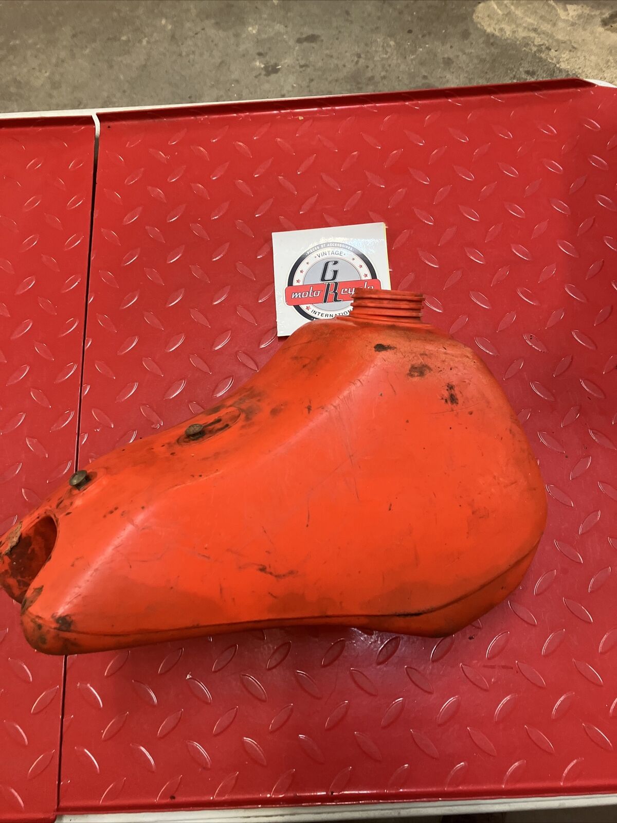 Honda CR80R 1984 fuel tank gas petrol reservoir 1983 2