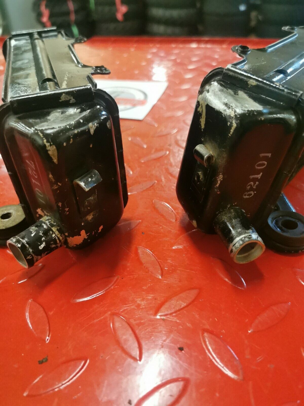 Honda CR125R 1981 left right rad radiator 19010-KA3-305