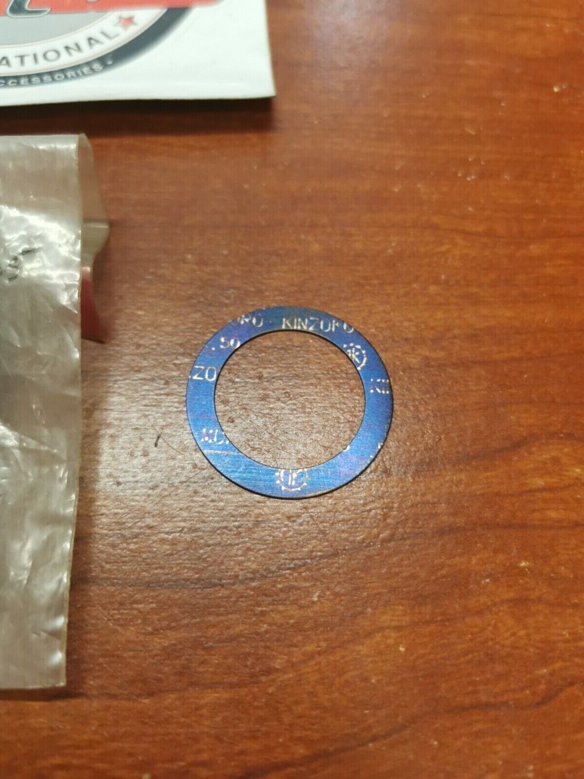 NOS YAMAHA CRANK SHIM 1 (0.50) 132-11561-00-05 Y72