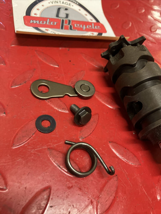 Honda XL350R 1984 transmission gearshift gear shift drum cam