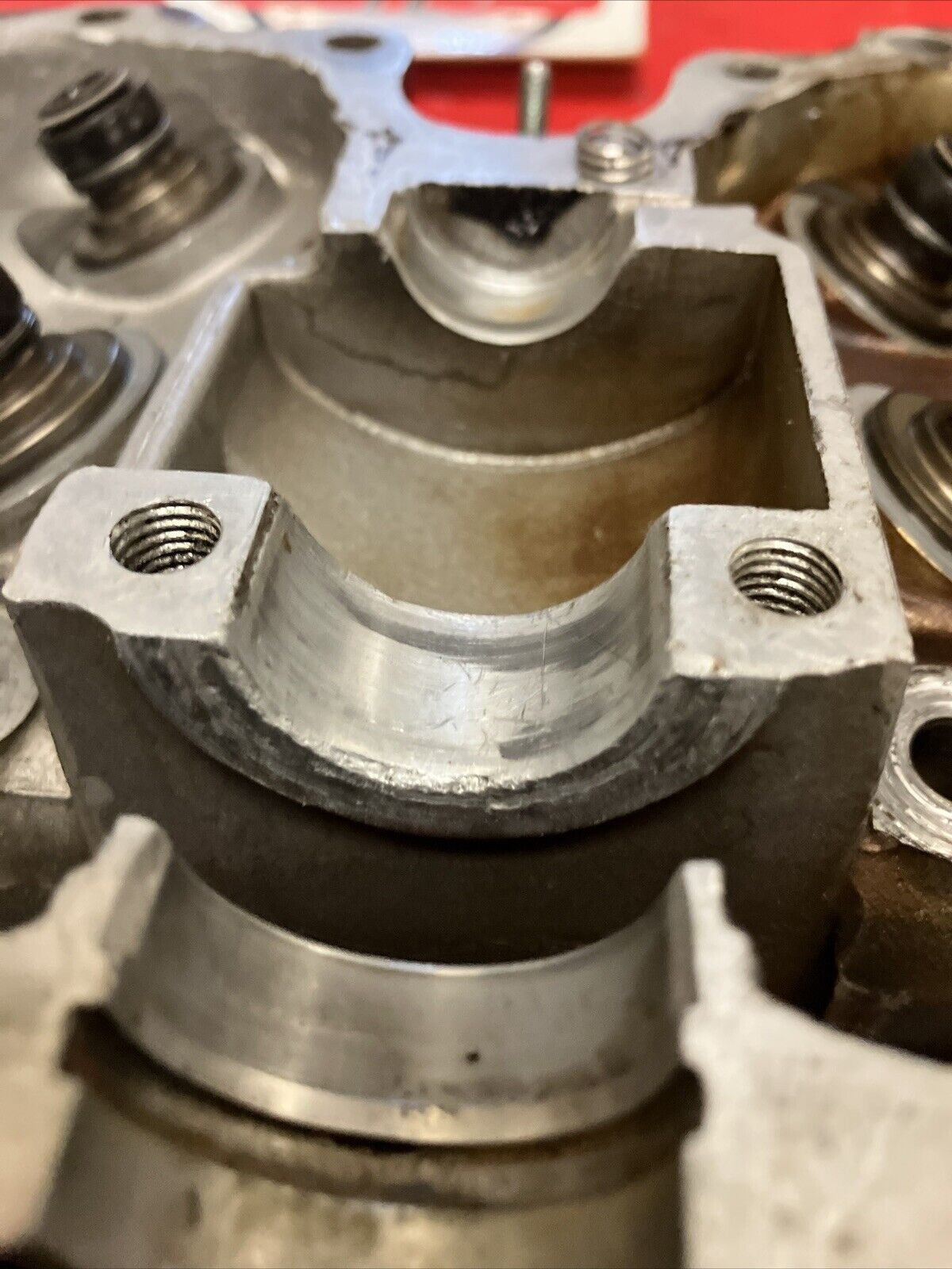 Honda XR350R 1985 cylinder head