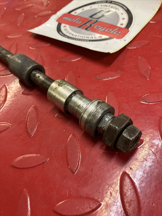 Kawasaki G5 1972 rear wheel axle bolt collar sleeve