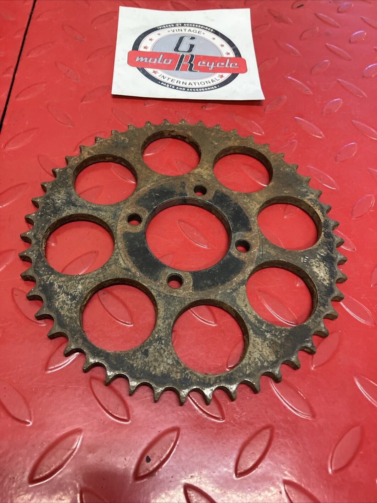 Suzuki RV90 1975 Rear sprocket 47T OEM 1973 - 1977
