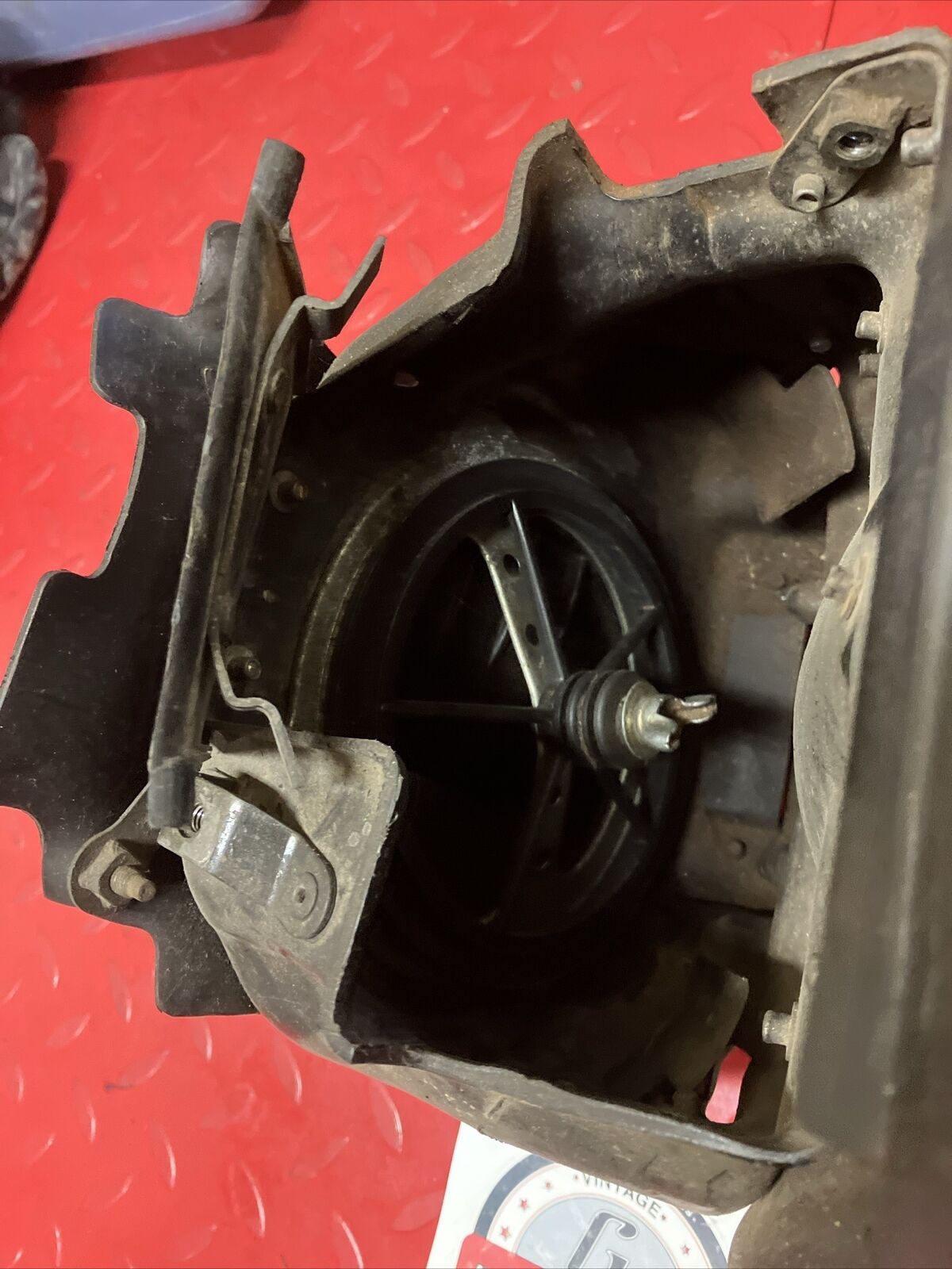 Honda CR80R 1986 airbox air box cleaner filter housing boot 1987