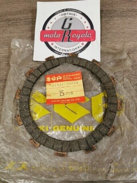 NOS SUZUKI GT550 1973 - 1977 CLUTCH DRIVE PLATE 21441-34000 S51