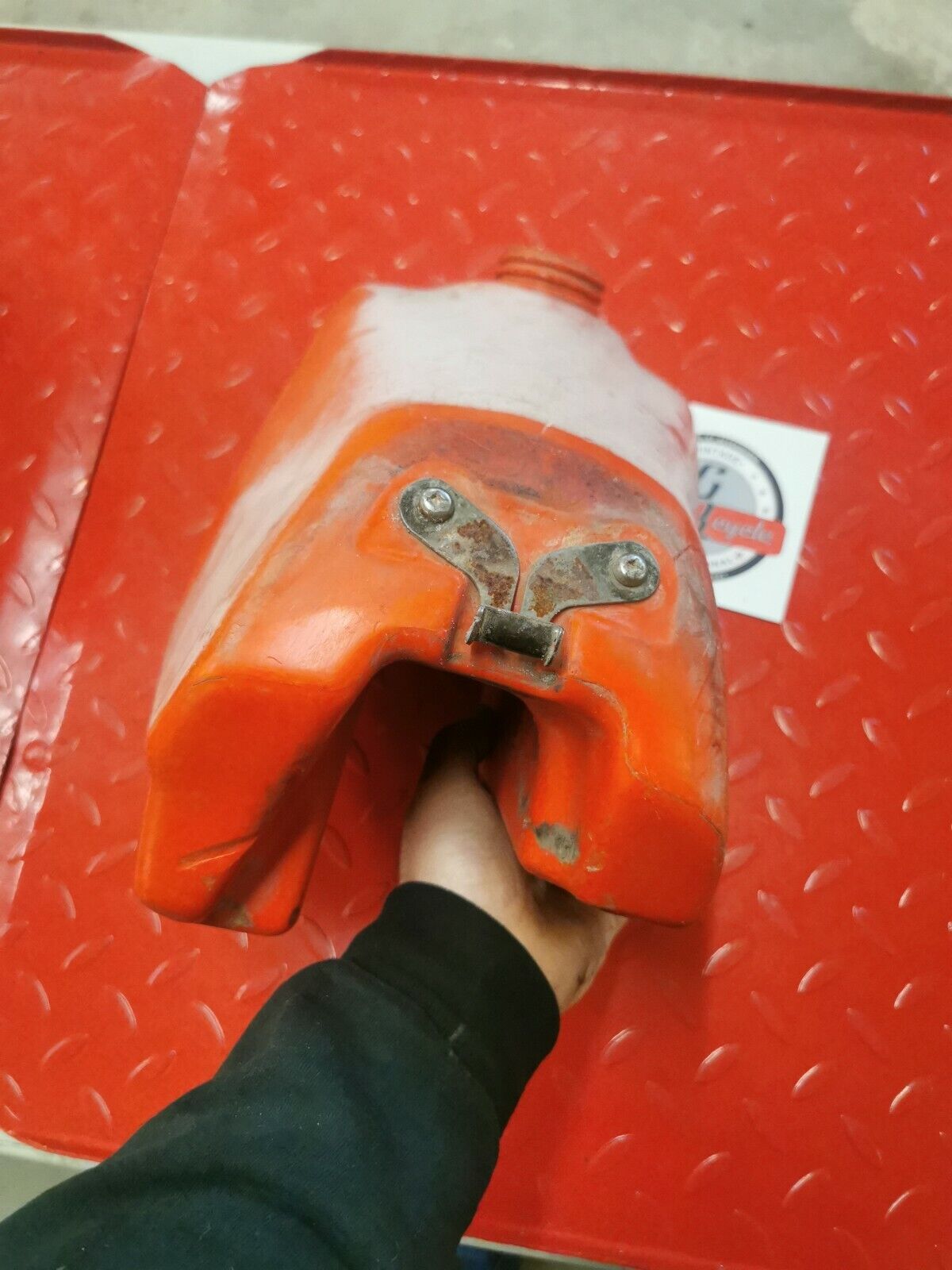Honda CR125R 1981 fuel tank gas petrol reservoir