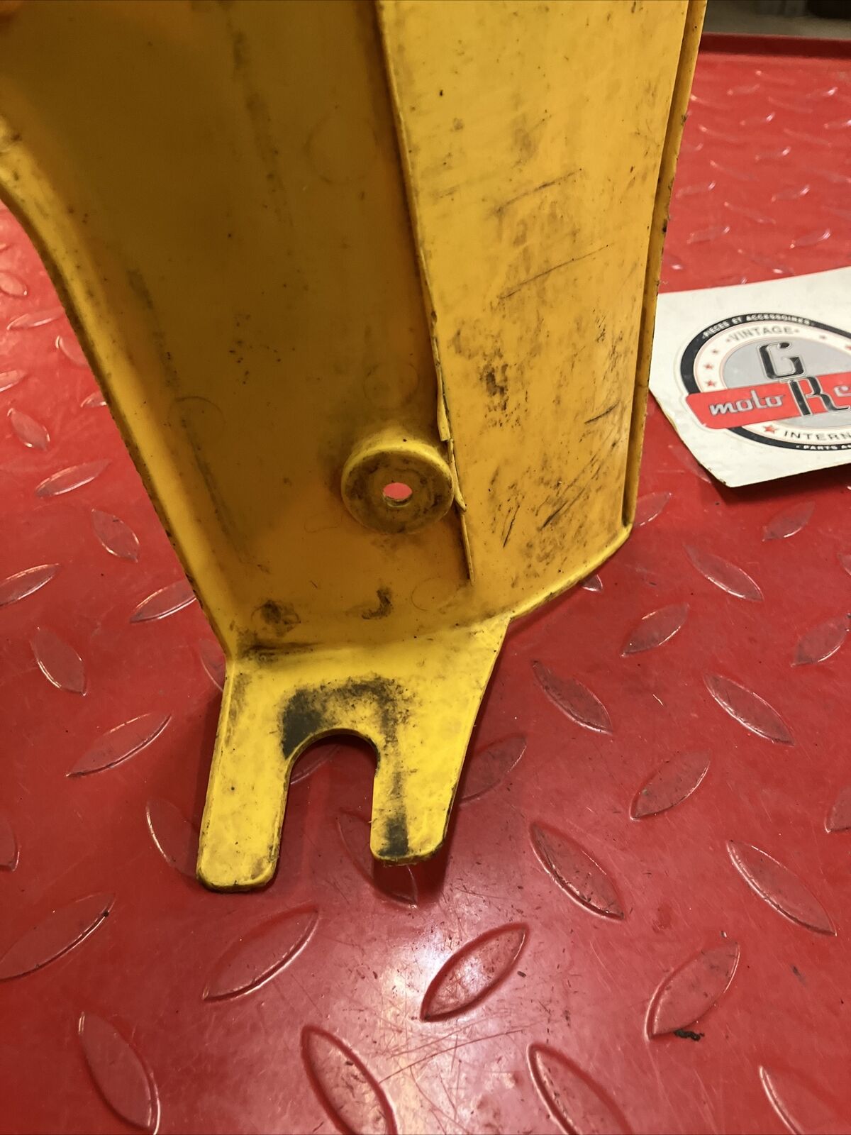 Suzuki RM80 1984 Left radiator shroud cover